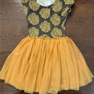Stylish Kids Dress in Yellow and Black